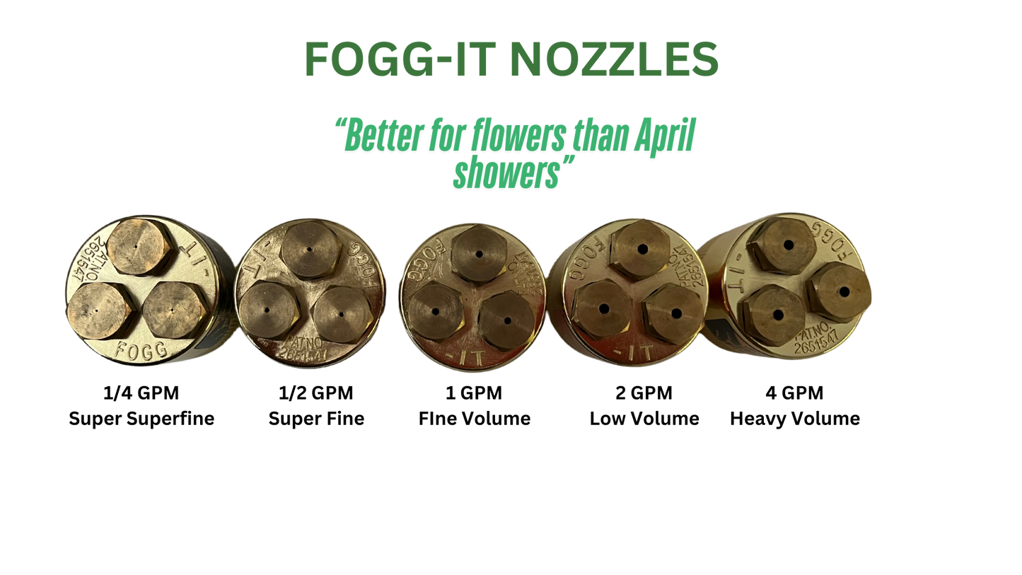 Fogg-It Nozzle – 4 GPM - Heavy Volume