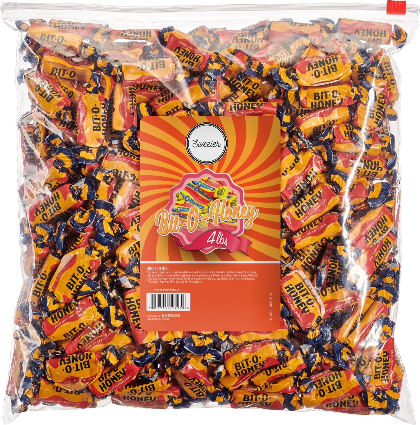 Bit-O-Honey, Soft Chewy Candy, 4lb