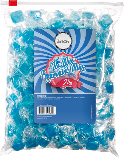 Ice Blue Peppermint Candy, 2LB